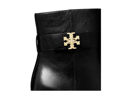 Tory Burch T Lock Heeled Ankle Boots 70mm Perfect Black In Black