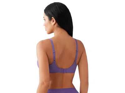 Wacoal Visual Effects Unlined Underwire Minimizer Bra In Blue