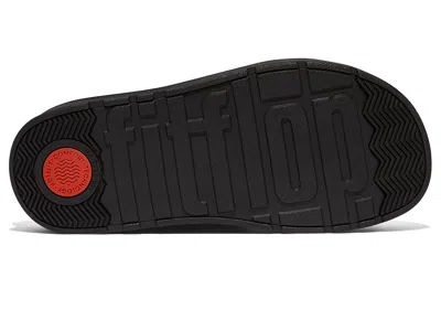 Fitflop Gen-ff Elasticated Suede Mules In Black