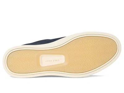 Cole Haan Grand Crosscourt Daily Elastic Lace Slip-on Sneakers In Blue