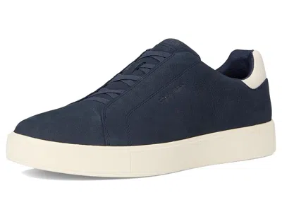 Cole Haan Grand Crosscourt Daily Elastic Lace Slip-on Sneakers In Blue