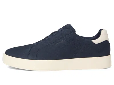 Cole Haan Grand Crosscourt Daily Elastic Lace Slip-on Sneakers In Blue