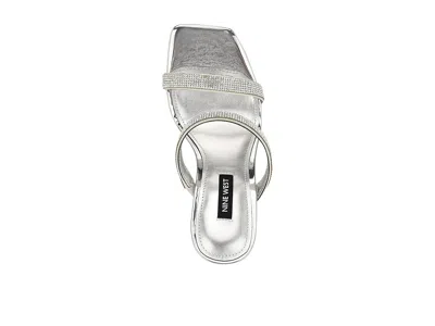 Nine West Yogirl Sandal In Silver