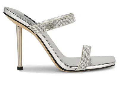 Nine West Yogirl Sandal In Silver