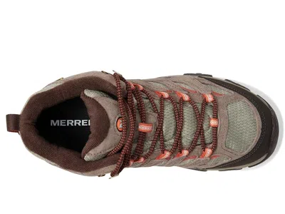 Merrell Moab 3 Mid Wp In Brown