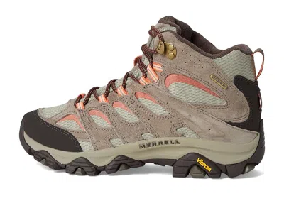 Merrell Moab 3 Mid Wp In Brown