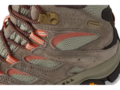 Merrell Moab 3 Mid Wp In Brown