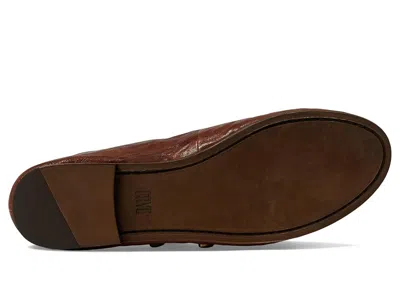 Frye Carson Mary Jane Flat In Brown