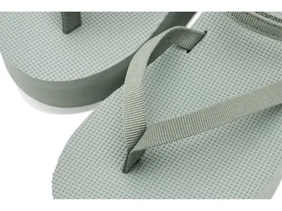 Teva Flatform Slim Platform Sandal In Green
