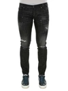 DSQUARED2 Dsquared2 'clement' Distressed Sparkle Jeans,S74LB0094S30357900