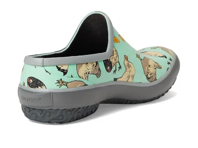 Bogs Patch Clog Chickens In Blue