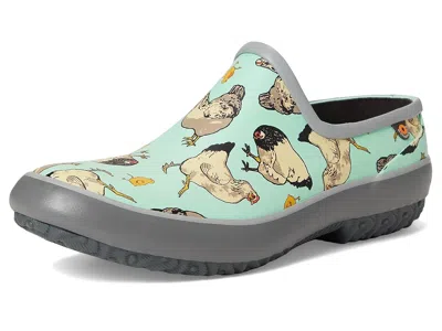 Bogs Patch Clog Chickens In Blue