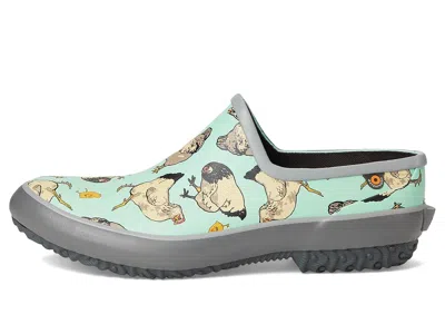 Bogs Patch Clog Chickens In Blue