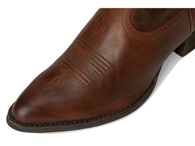 Ariat Maggie J Toe Short Western Boot In Brown