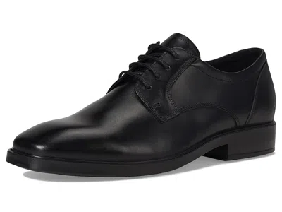 Ecco Citytray Plain Toe Tie In Black