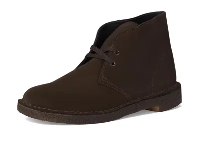 Clarks Desert Boots Brown Suede In Brown