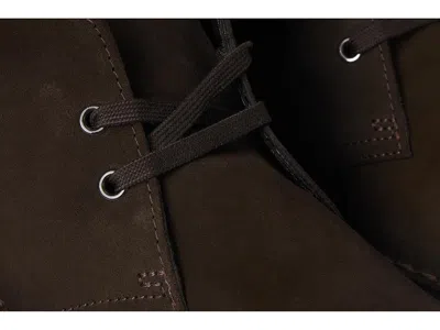 Clarks Desert Boots Brown Suede In Brown