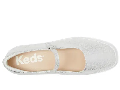 Keds Square Toe Mary Jane Flat In Gray