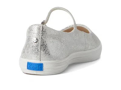 Keds Square Toe Mary Jane Flat In Gray