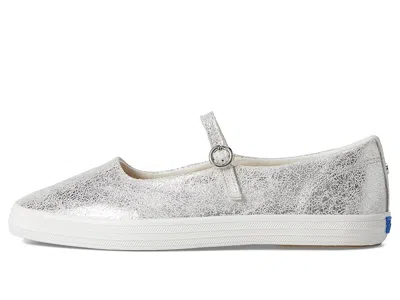 Keds Square Toe Mary Jane Flat In Gray