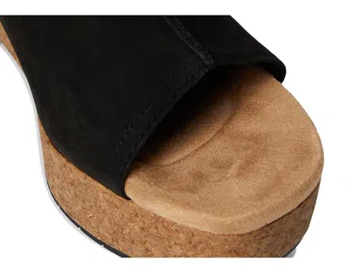 Clarks Nerisa Vine In Black Nubuck In Animal Print