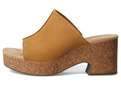 Clarks Nerisa Vine In Brown Nubuck In Animal Print