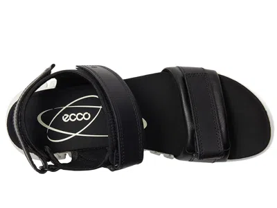 Ecco Soft Three Strap Sandal In Black