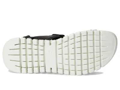 Ecco Soft Three Strap Sandal In Black