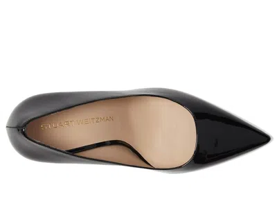 Stuart Weitzman 75mm Stuart Power Pointed-toe Stiletto Pumps In Black
