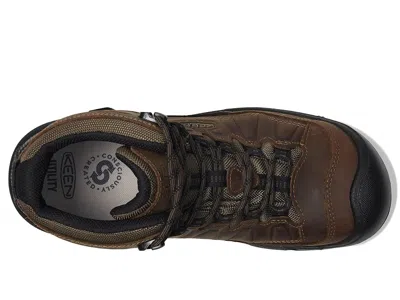 Keen Utility Targhee Iv Waterproof Work Boot (carbon Toe) In Multi