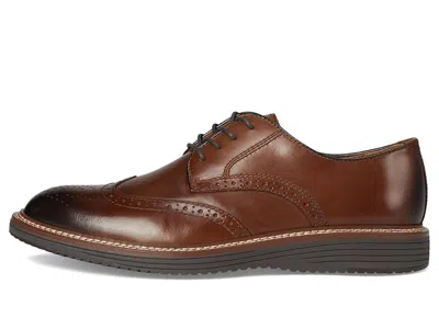 Johnston & Murphy Upton Wingtip In Brown