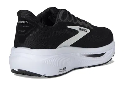 Brooks Ghost 17 Lace-up Sneakers In Black