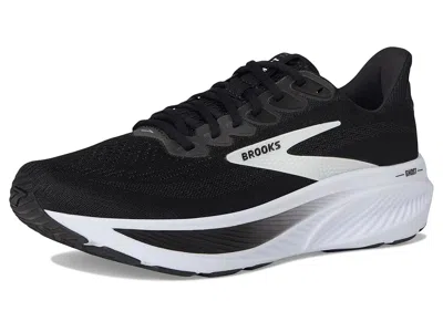 Brooks Ghost 17 Lace-up Sneakers In Black