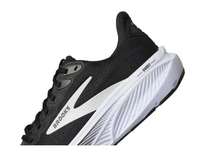 Brooks Ghost 17 Lace-up Sneakers In Black