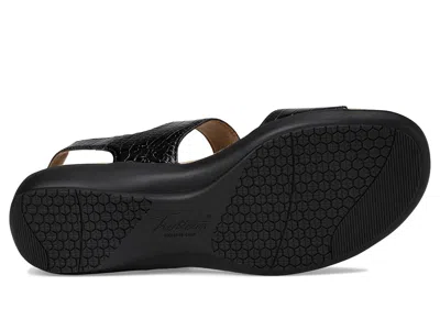 Trotters Romi Croco In Black