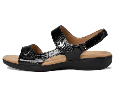 Trotters Romi Croco In Black