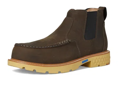 Twisted X Work 4 Work Chelsea Boot In Brown