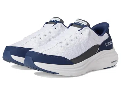 Skechers Hands Free Slip-ins Contour Foam Cozy Fit Mens Slip-on Walking Shoes In White