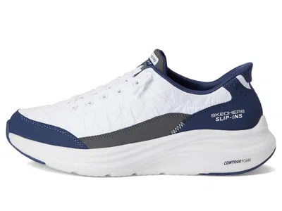 Skechers Hands Free Slip-ins Contour Foam Cozy Fit Mens Slip-on Walking Shoes In White