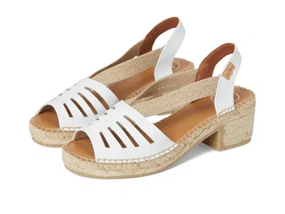 Toni Pons Dima Espadrille Sandal In Blanc