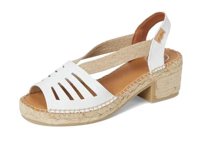 Toni Pons Dima Espadrille Sandal In Blanc