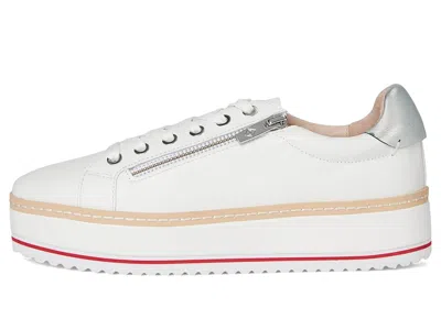 Donald Pliner Women Dew Platform Sneaker In White In Multi