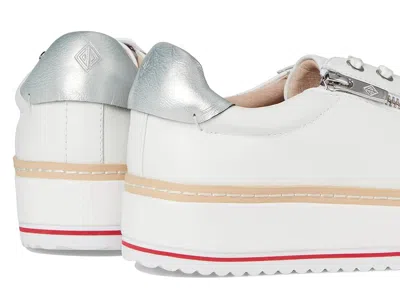Donald Pliner Women Dew Platform Sneaker In White In Multi
