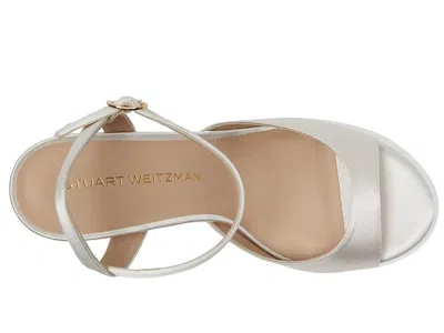 Stuart Weitzman Dayna Ii Platform In White