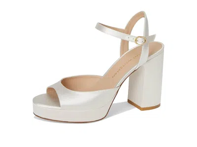 Stuart Weitzman Dayna Ii Platform In White