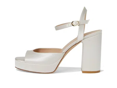 Stuart Weitzman Dayna Ii Platform In White