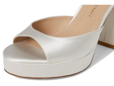 Stuart Weitzman Dayna Ii Platform In White