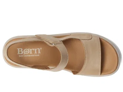 Born Kit Wedge Sandal In Brown