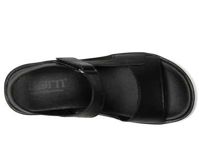Born Kit Wedge Sandal In Black