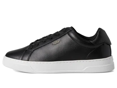 Coach Round Head Low-cut Casual Shoes In Black